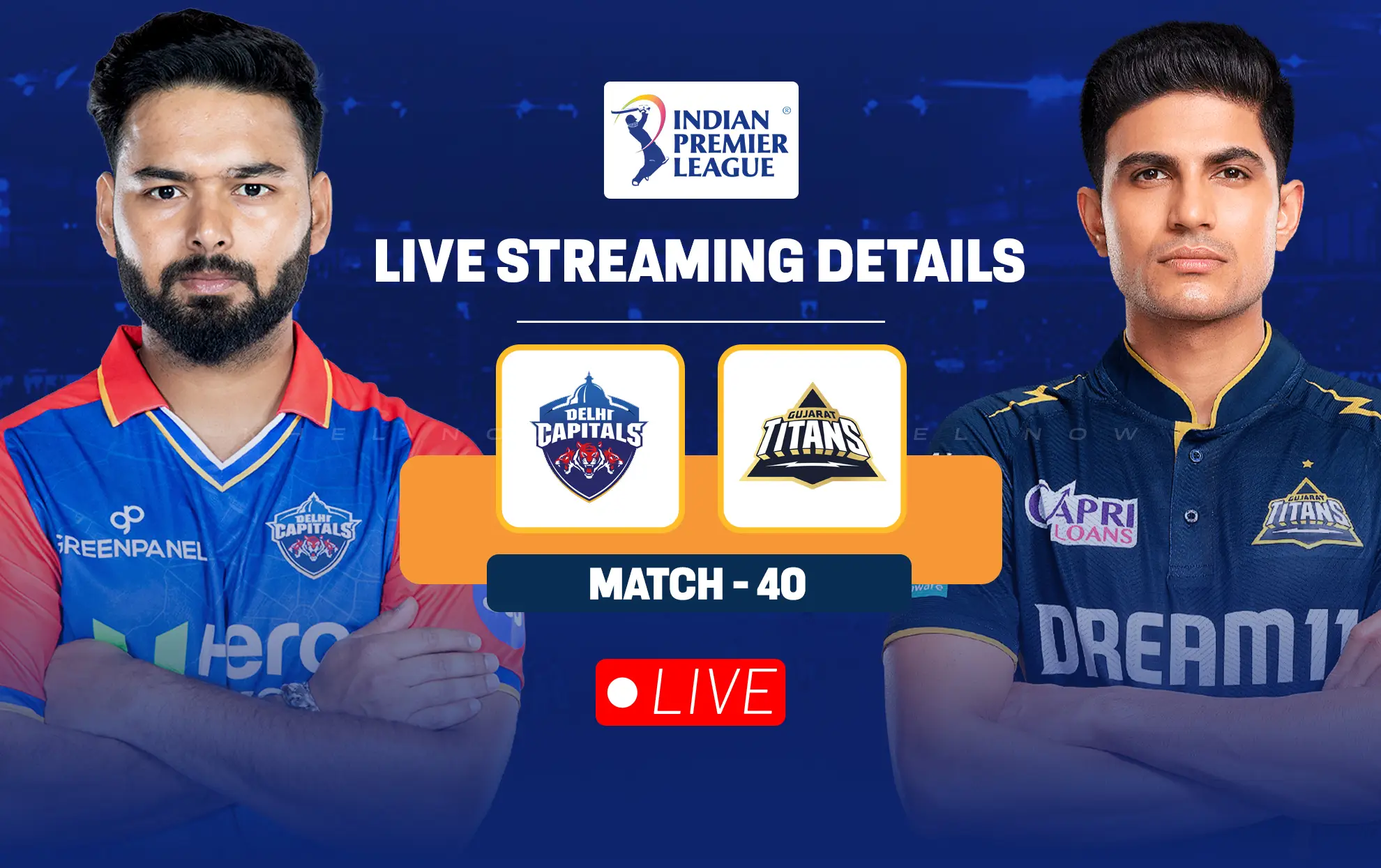 DC vs GT Live: Capitals Aim to Break Titans’ Fortress